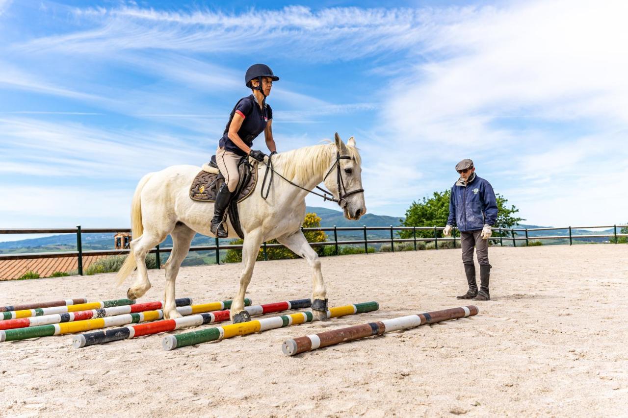 Podere Val D'Orcia - Tuscany Equestrian Sarteano Luaran gambar